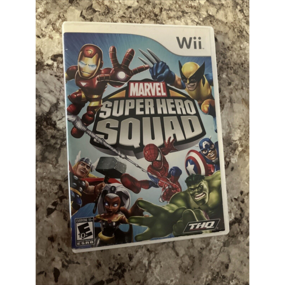 Marvel Super Hero Squad Game (Nintendo Wii) Complete In Box-VGC